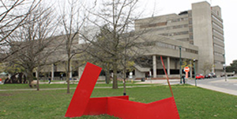 Exterior of the Social Science Centre at Western University