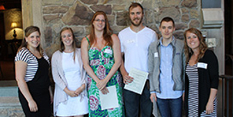 Award winning graduate students