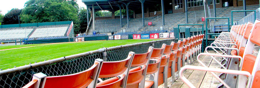 Bleachers at Labatt Park - Photo by Deb Van Brenk