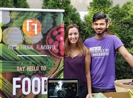 Divyansh Ojha and Alysaa Co, FoodFund